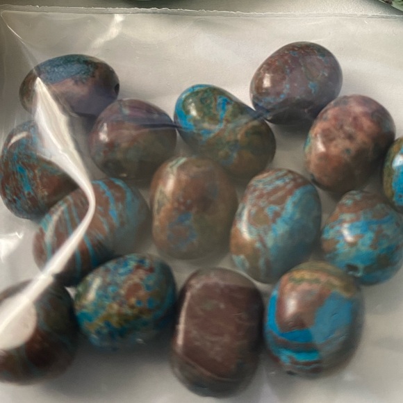 Assorted Natural Stone, Glass & Mother of Pearl Beads - Picture 7 of 14